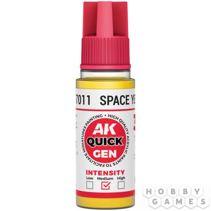 Краска AK Interactive Quick Gen: Space Yellow AK17011 (18 мл)