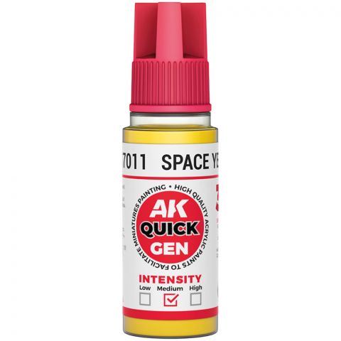 Краска AK Interactive Quick Gen: Space Yellow AK17011 (18 мл)
