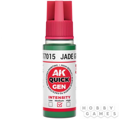 Краска AK Interactive Quick Gen: Jade Green AK17015 (18 мл)