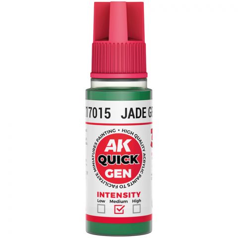 Краска AK Interactive Quick Gen: Jade Green AK17015 (18 мл)