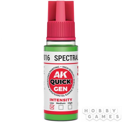 Краска AK Interactive Quick Gen: Spectral Green AK17016 (18 мл)