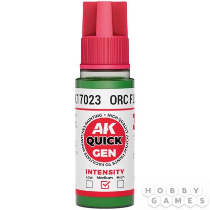 Краска AK Interactive Quick Gen: Orc Flesh AK17023 (18 мл)