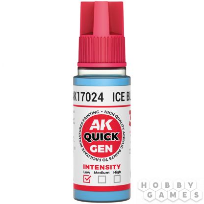 Краска AK Interactive Quick Gen: Ice Blue AK17024 (18 мл)