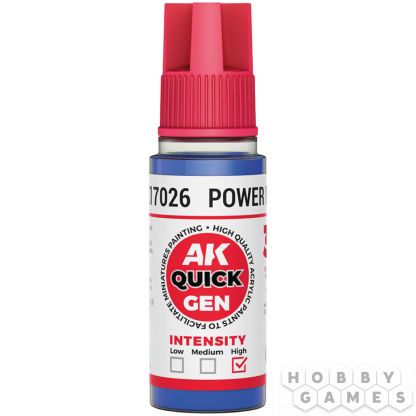 Краска AK Interactive Quick Gen: Power Blue AK17026 (18 мл)