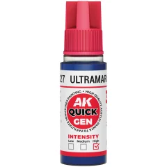 Краска AK Interactive Quick Gen: Ultramarine Blue AK17027 (18 мл)