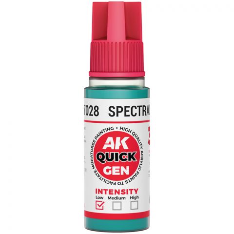 Краска AK Interactive Quick Gen: Spectral Blue AK17028 (18 мл)