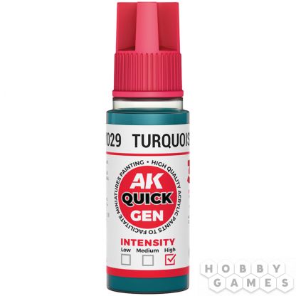 Вопросы про Краска AK Interactive Quick Gen: Turquoise Blue AK17029 (18 мл)