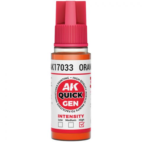 Краска AK Interactive Quick Gen: Orange AK17033 (18 мл)