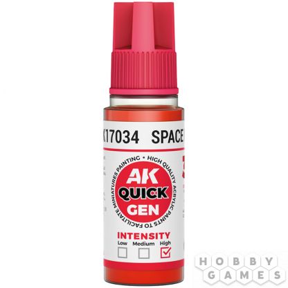 Краска AK Interactive Quick Gen: Space Red AK17034 (18 мл)