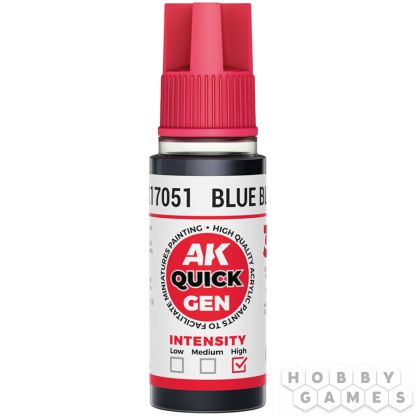 Краска AK Interactive Quick Gen: Blue Black AK17051 (18 мл)