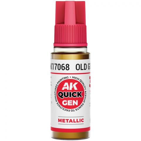 Краска AK Interactive Quick Gen: Old Gold AK17068 (18 мл)