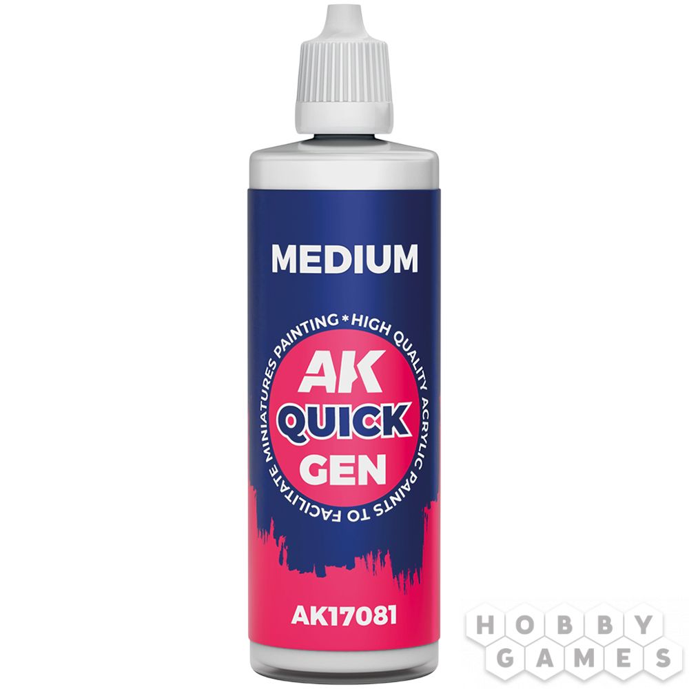 Купить Краска AK Interactive Quick Gen: Medium AK17081 (60 мл) в