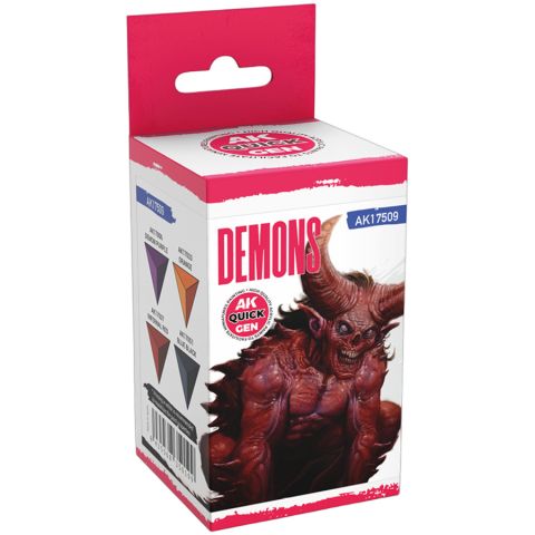 Набор красок AK Interactive Quick Gen: Demons AK17509 (18 мл)