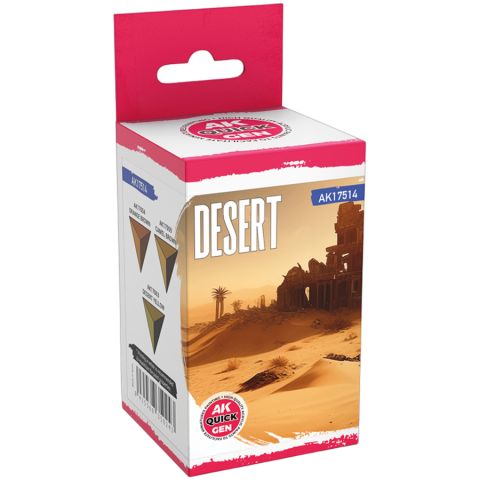 Набор красок AK Interactive Quick Gen: Desert AK17514 (18 мл)