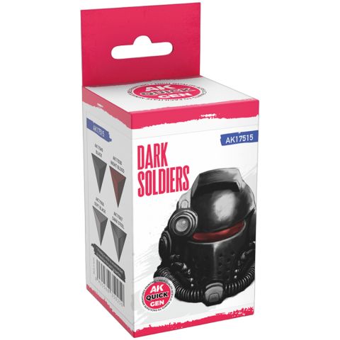 Набор красок AK Interactive Quick Gen: Dark Soldiers AK17515 (18 мл)
