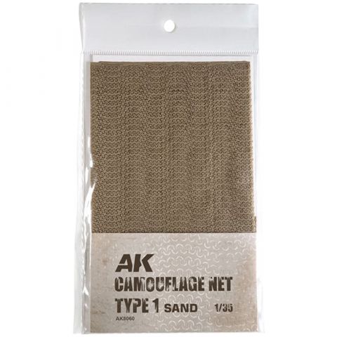 AK Diorama: Regular Camouflage Net Type 1 Sand 1/35