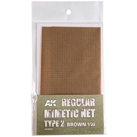 AK Diorama: Regular Mimetic Net Type 2 Brown 1/35
