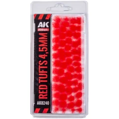 AK Diorama: Red Wargame Tufts (4,5 мм)