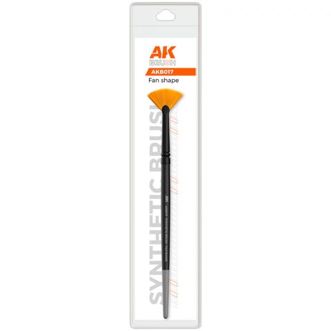 Кисть AK Synthetic Brush: Fan Shape