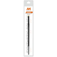 Кисть AK Synthetic Brush: Chipping Technique (Angular)
