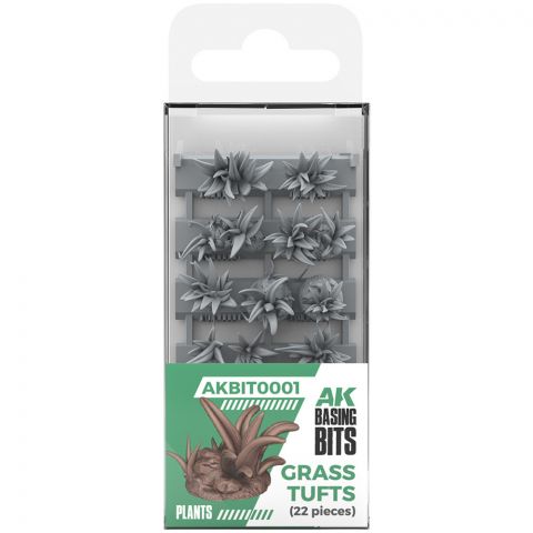 AK Interactive Basing Bits: Grass Tufts