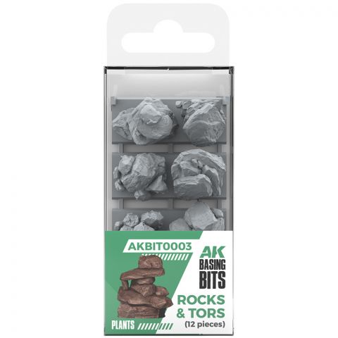 AK Interactive Basing Bits: Rocks & Tors