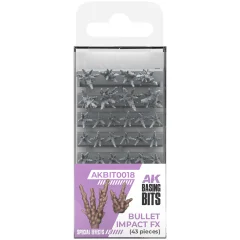 AK Interactive Basing Bits: Bullet Impact FX