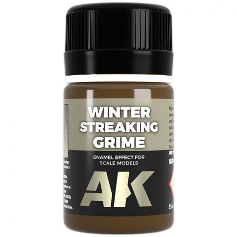 Краска AK Interactive Effects: Streaking Grime for Winter Vehicles AK014 (35 мл)