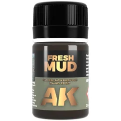 Краска AK Interactive Effects: Fresh Mud AK016