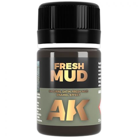 Краска AK Interactive Effects: Fresh Mud AK016