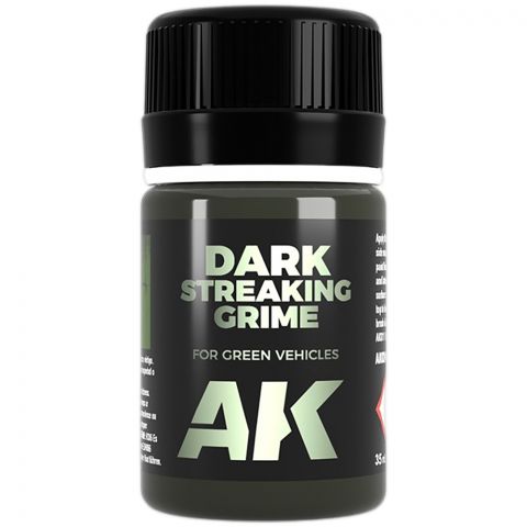 Краска AK Interactive Effects: Dark Streaking Grime AK024