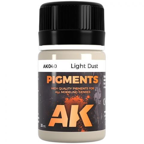 Краска AK Interactive Pigments: Light Dust AK040 (35 мл)