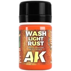 Краска AK Interactive Washes: Light Rust AK046