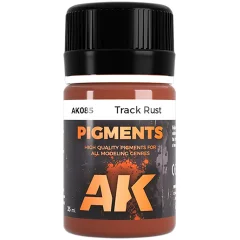Краска AK Interactive Pigments: Track Rust Pigment AK085 (35 мл)