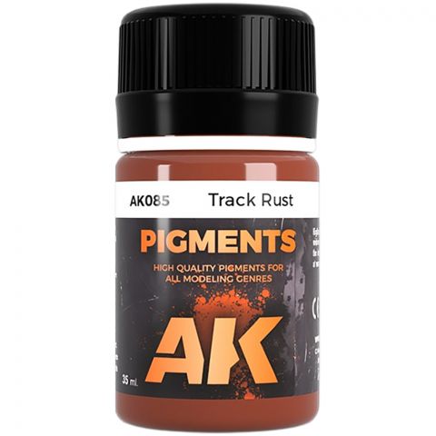Краска AK Interactive Pigments: Track Rust Pigment AK085 (35 мл)