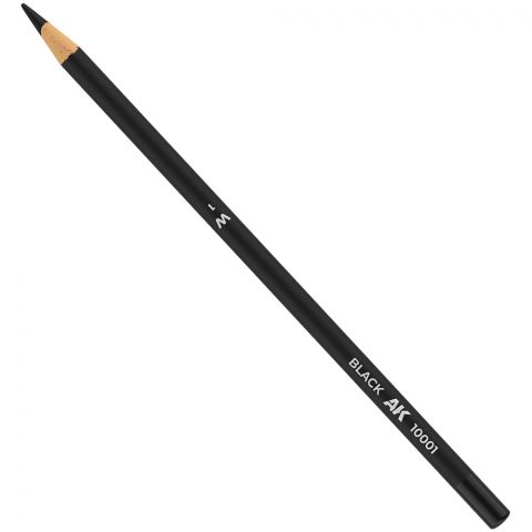 AK Interactive Watercolor Pencil: Black AK10001
