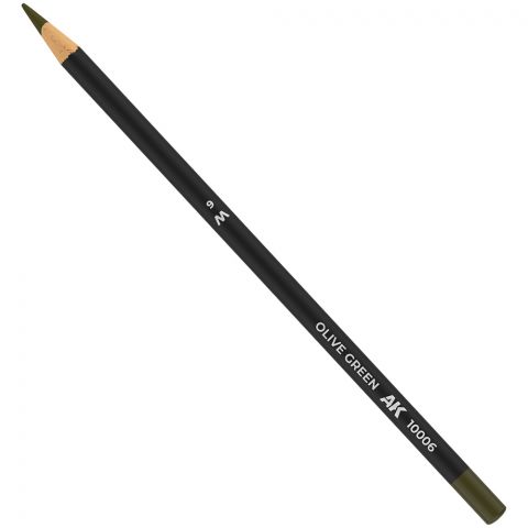 AK Interactive Watercolor Pencil: Olive Green AK10006