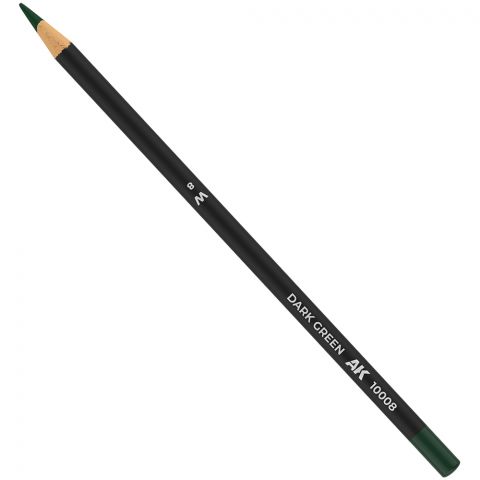 AK Interactive Watercolor Pencil: Dark Green AK10008