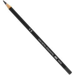 AK Interactive Watercolor Pencil: Gun Metal (Graphite) AK10018