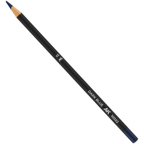AK Interactive Watercolor Pencil: Dark Blue AK10022