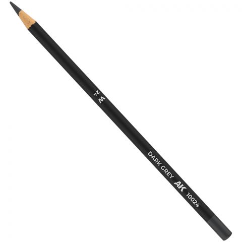 AK Interactive Watercolor Pencil: Dark Grey AK10024