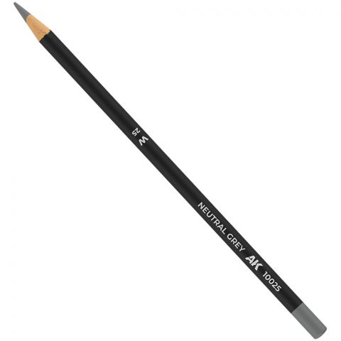 AK Interactive Watercolor Pencil: Neutral Grey AK10025