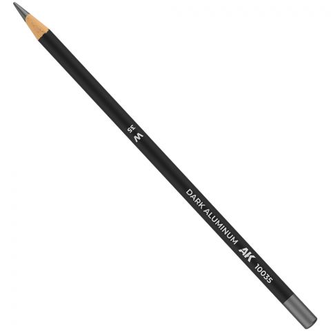AK Interactive Watercolor Pencil: Dark Aluminum AK10035