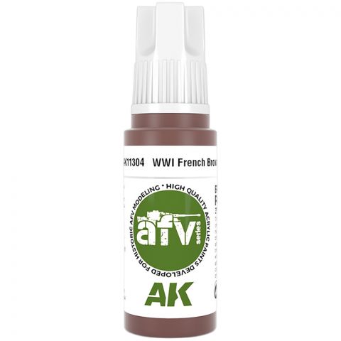 Краска AK Interactive AFV: WWI French Brown AK11304