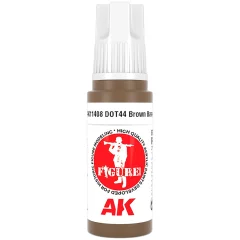 Краска AK Interactive Figures: Dot44 Brown Base AK11408 (17 мл)