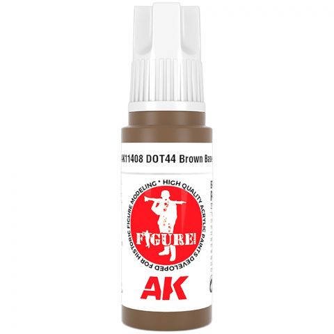 Краска AK Interactive Figures: Dot44 Brown Base AK11408 (17 мл)