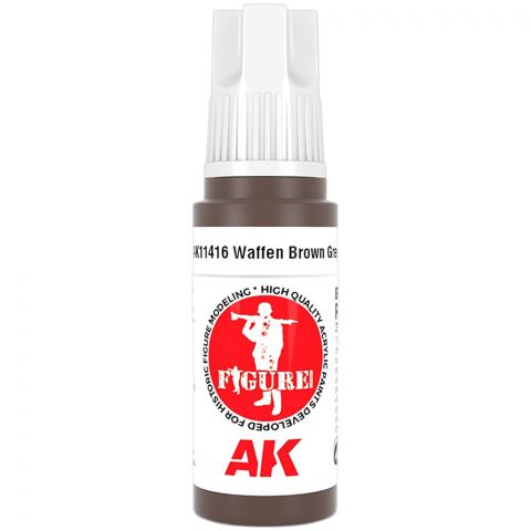 Краска AK Interactive Figures: Waffen Brown Grey AK11416 (17 мл)