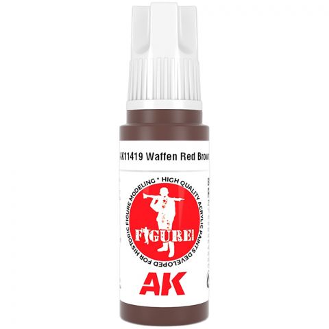 Краска AK Interactive Figures: Waffen Red Brown AK11419 (17 мл)