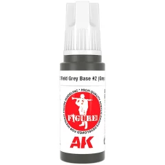 Краска AK Interactive Figures: Field Grey Base #2 (Grey Uniform) AK11423 (17 мл)