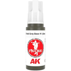 Краска AK Interactive Figures: Field Grey Base #1 (Green Uniform) AK11425 (17 мл)